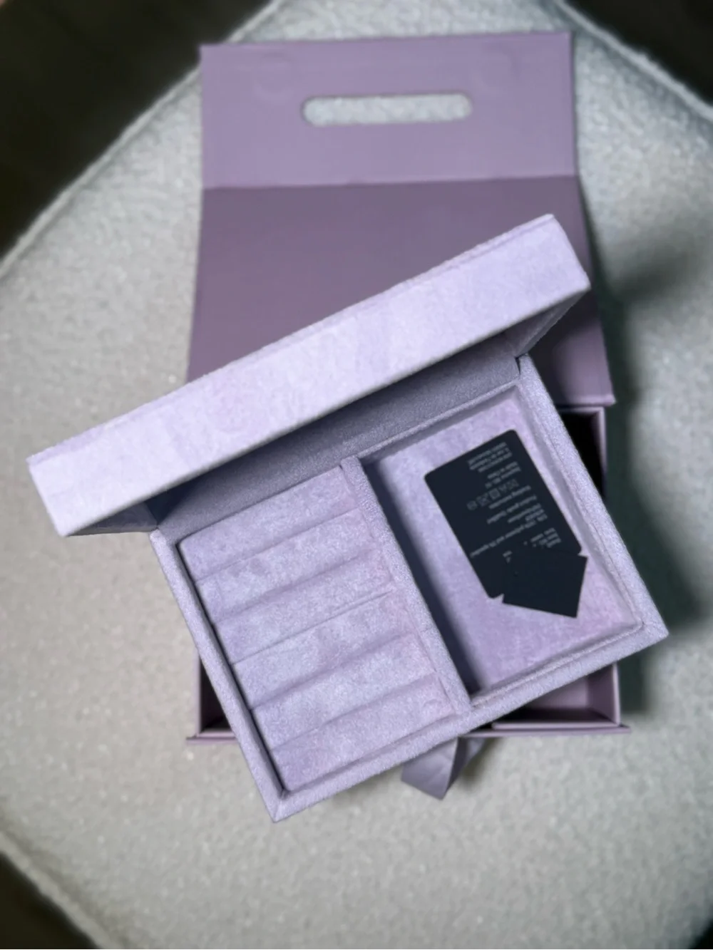 APM Monaco Lavender Jewelry Box